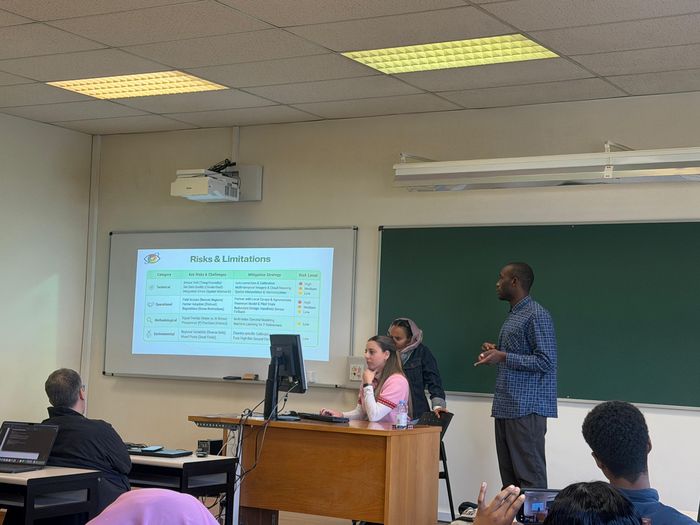 Classroom presentation on risks and limitations of spectral sensor deployments, 2025