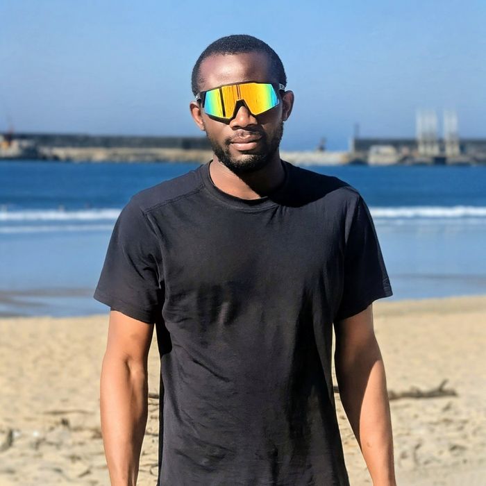 Portrait on an Atlantic coast beach, 2026