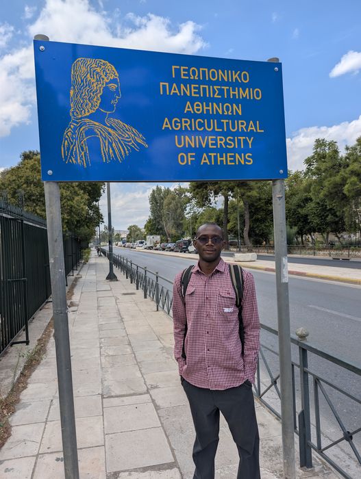 Outside the Agricultural University of Athens, 2026