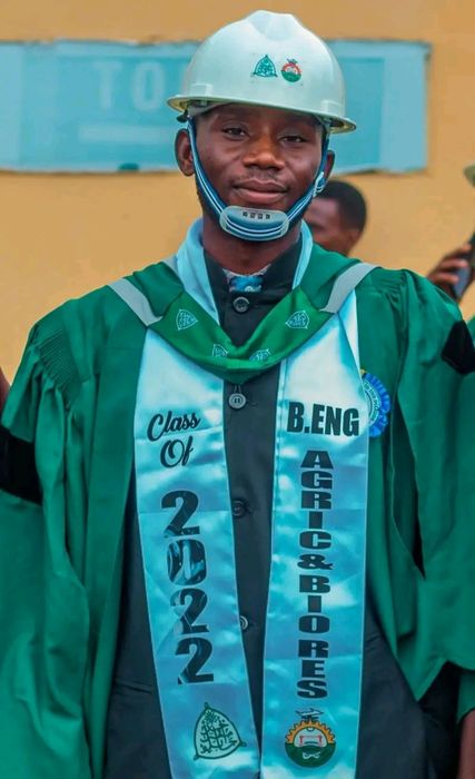 B.Eng graduation ceremony, Class of 2022 cohort (graduated 2024 after COVID-19 and ASUU strike disruptions), Agric & Bio-Resources Engineering, 2019 to 2024