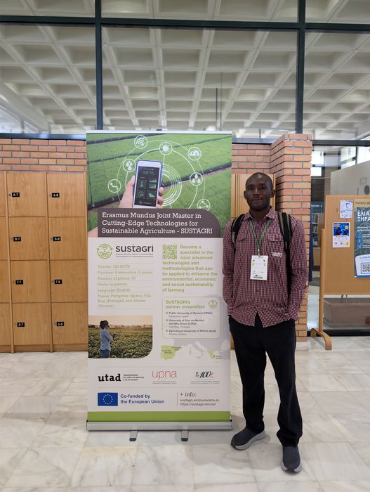 Beside the official SUSTAGRI EMJMD programme banner, 2025